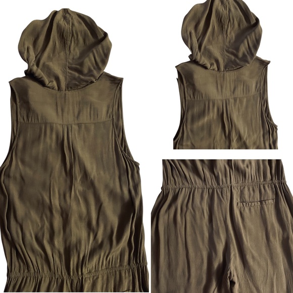 JOIE (SOFT) - Biltmore B Jumpsuit in Deep Lichen Green - L - Picture 4 of 16